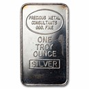 1 oz Silver Bar - Precious Metals Consultants (PMC)