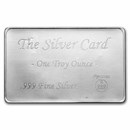1 oz Silver Bar - Pyromet Silver Card