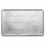 1 oz Silver Bar - Pyromet Silver Card