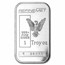 1 oz Silver Bar - RefineMet ("C" Serial Number)