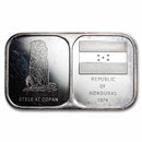 1 oz Silver Bar - Rosario Resources (Random Motif)