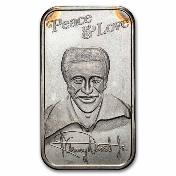 1 oz Silver Bar - Sammy Davis Jr. (U.S. Silver Corporation)