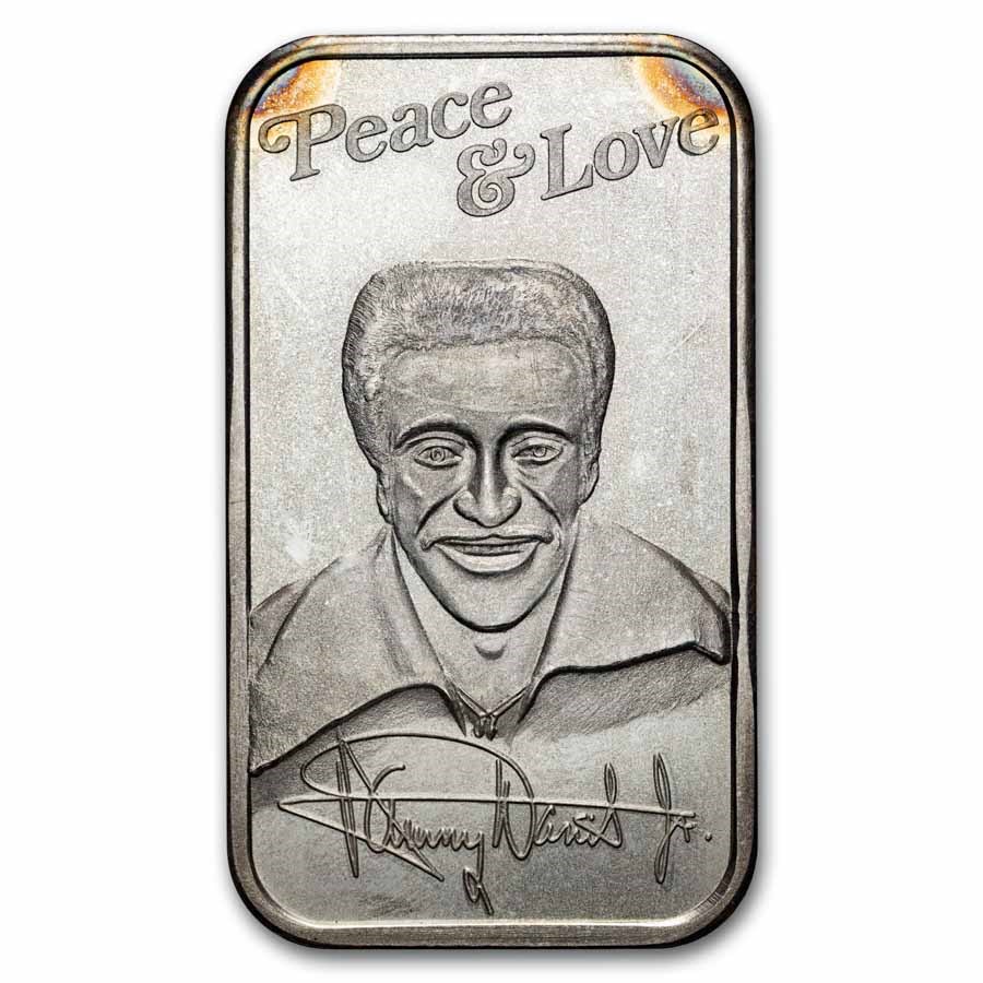 1 oz Silver Bar - Sammy Davis Jr. (U.S. Silver Corporation)
