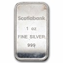 1 oz Silver Bar - Scotiabank