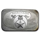 1 oz Silver Bar - Shriners