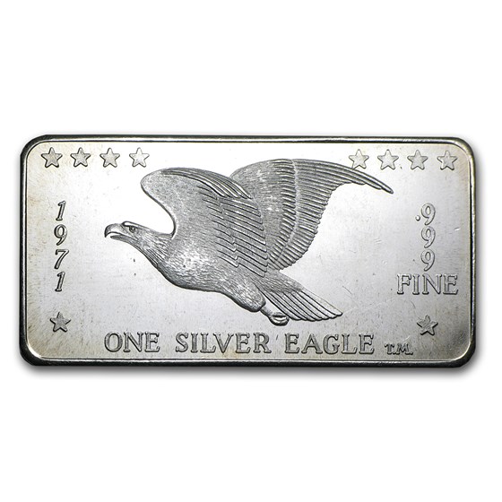 1 oz Silver Bar - Silver Eagles Nest 1 oz Silver Bar - Silver Eagles Nest