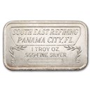 1 oz Silver Bar - South East Refining (Random Motif)