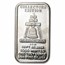1 oz Silver Bar - St. Francis Chapel Mission Inn (Golden State)