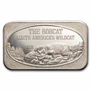 1 oz Silver Bar - The Bobcat (U.S. Silver Corporation)
