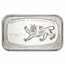 1 oz Silver Bar - The Chartered Mint Ltd. (Mocatta Metals Corp)