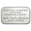 1 oz Silver Bar - The Colosseum (U.S. Silver Corporation)