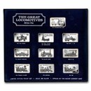1 oz Silver Bar - The Great Locomotives Set (Mount Everest Mint)