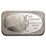 1 oz Silver Bar - The Kangaroo (U.S. Silver Corporation)