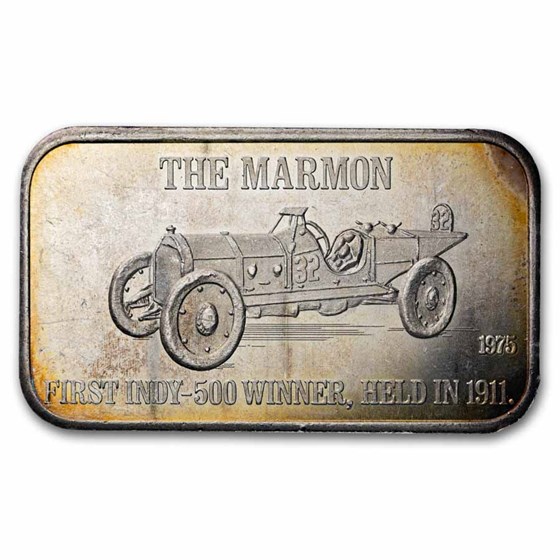 1 oz Silver Bar - The Marmon (U.S. Silver Corporation)