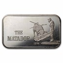 1 oz Silver Bar - The Matador (U.S. Silver Corporation/Mark IV)