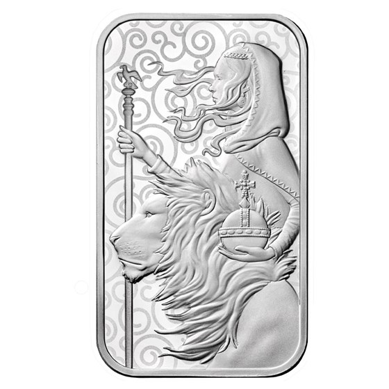 1 oz Silver Bar - The Royal Mint Una and the Lion 1 oz Silver Bar - The Royal Mint Una and the Lion
