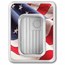 1 oz Silver Bar - USA 250 Years (Betsy Ross Flag, In TEP)