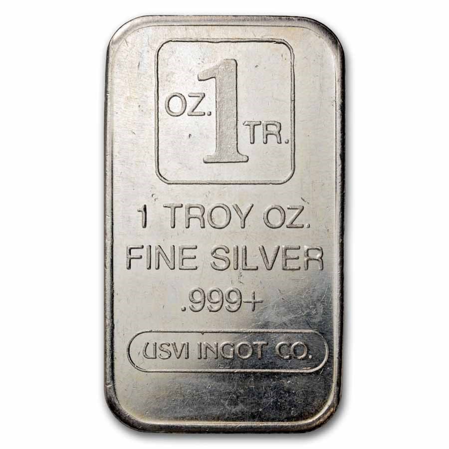 1 oz Silver Bar - USVI Ingot Co.