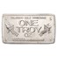1 oz Silver Bar - Vintage Colorado Gold Brokerage