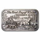 1 oz Silver Bar - Vintage Galaxy Mint (Random Motif)