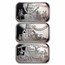 1 oz Silver Bar - Vintage Political Humpty Dumpty 3-Bar Set