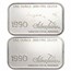 1 oz Silver Bar - Vintage SilverTowne (Holiday, Random Motif)