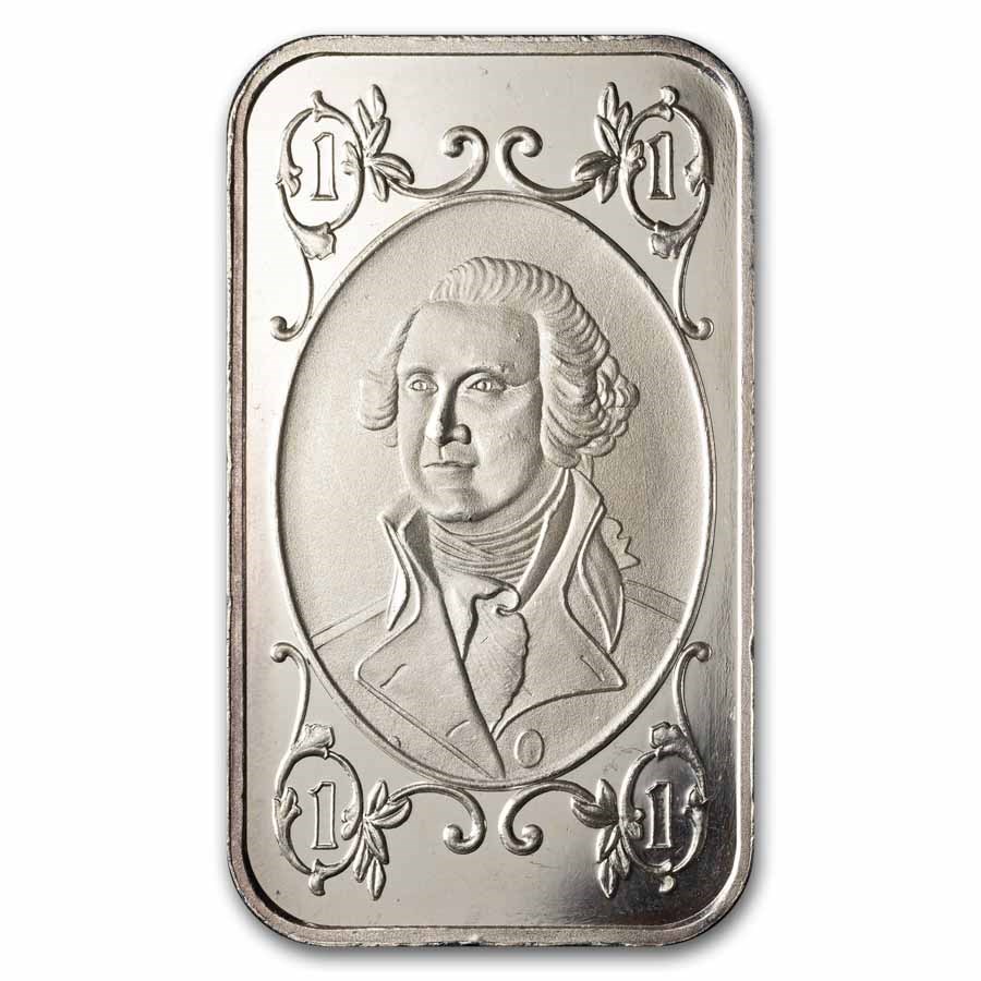 1 oz Silver Bar - World Wide Mint (Random Motif)