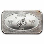 1 oz Silver Bar - Zodiac (U.S. Silver Corporation, Random Motif)