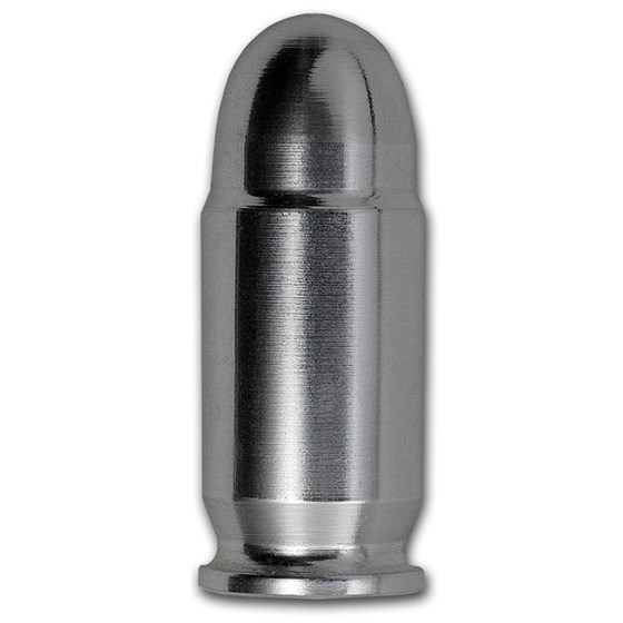 1 oz Silver Bullet - .45 Caliber ACP 10-Round Range Pack 1 oz Silver Bullet - .45 Caliber ACP 10-Round Range Pack
