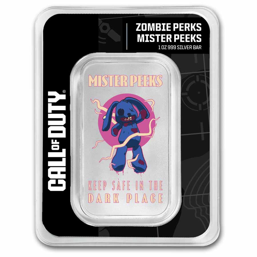 1 oz Silver Call of Duty™ Zombie Perks Bar Mystery Pack | eBay