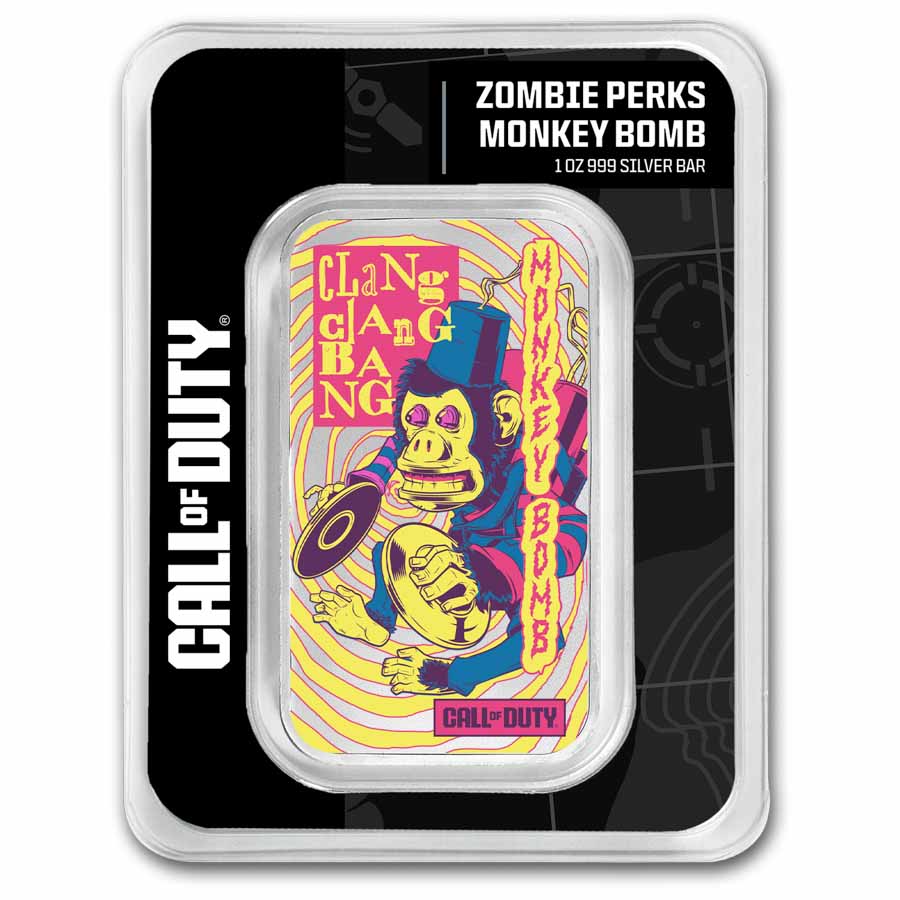 OPSODIS1 シルバー ＋ おまけ 1 oz Silver Call of Duty™ Zombie Perks Bar Mystery Pack | eBay