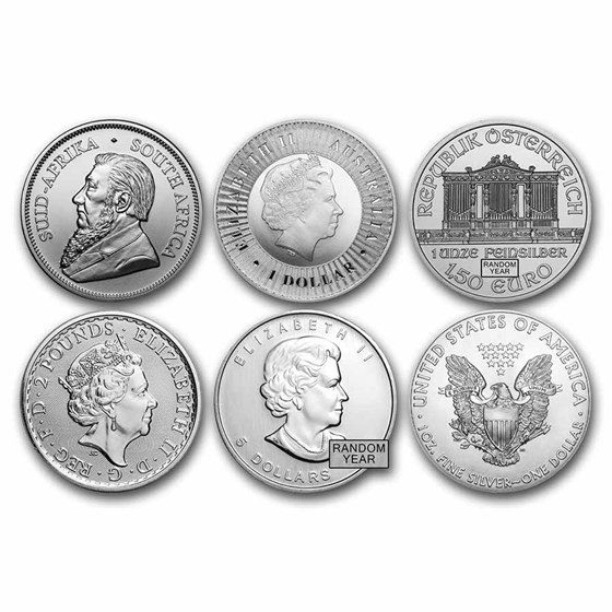 Buy 1 oz Silver Coin - Random Mint | APMEX