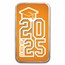 1 oz Silver Colorized Bar - APMEX (Class of 2023, Modern Design)