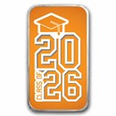 1 oz Silver Colorized Bar - APMEX (Class of 2026, Modern Design)