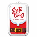 1 oz Silver Colorized Bar - APMEX (Santa Claus)