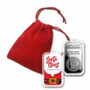 1 oz Silver Colorized Bar - APMEX (Santa Claus)