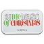 1 oz Silver Colorized Bar - Believe in the Magic of Christmas