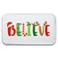 1 oz Silver Colorized Bar - Believe in the Magic of Christmas