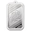 1 oz Silver Colorized Bar - Christmas Tree