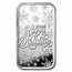 1 oz Silver Colorized Bar - Happy Hanukkah