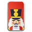 1 oz Silver Colorized Bar - Joyful and Serious Nutcrackers