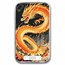 1 oz Silver Colorized Bar - Lucky Dragon (Huoyan)