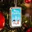 1 oz Silver Colorized Bar - Merry Christmas Carolers