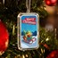 1 oz Silver Colorized Bar - Merry Christmas Sleigh