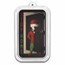 1 oz Silver Colorized Bar - Naughty Elf Merry Christmas