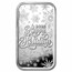 1 oz Silver Colorized Bar - Snowman