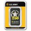 1 oz Silver Colorized Bar - U.S. Army 250th Anniversary (TEP)