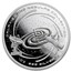 1 oz Silver Colorized Proof Spinner - M20 Trifid Nebula