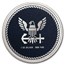 1 oz Silver Colorized Round - America's Navy - U.S. Navy Logo