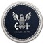 1 oz Silver Colorized Round - America's Navy - U.S. Navy Logo